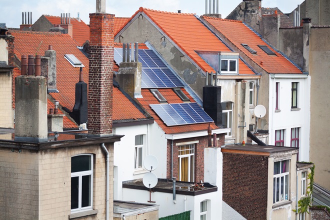 Zonnepanelen op je dak voor verbruik van je eigen energie